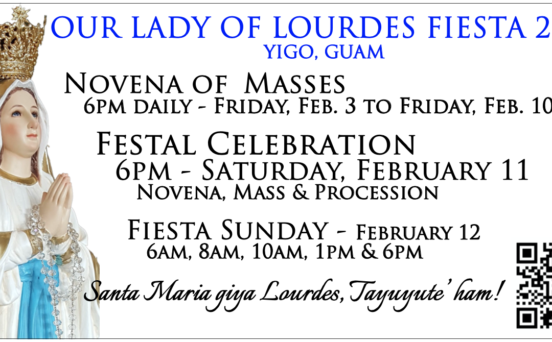 OUR LADY OF LOURDES FIESTA 2023